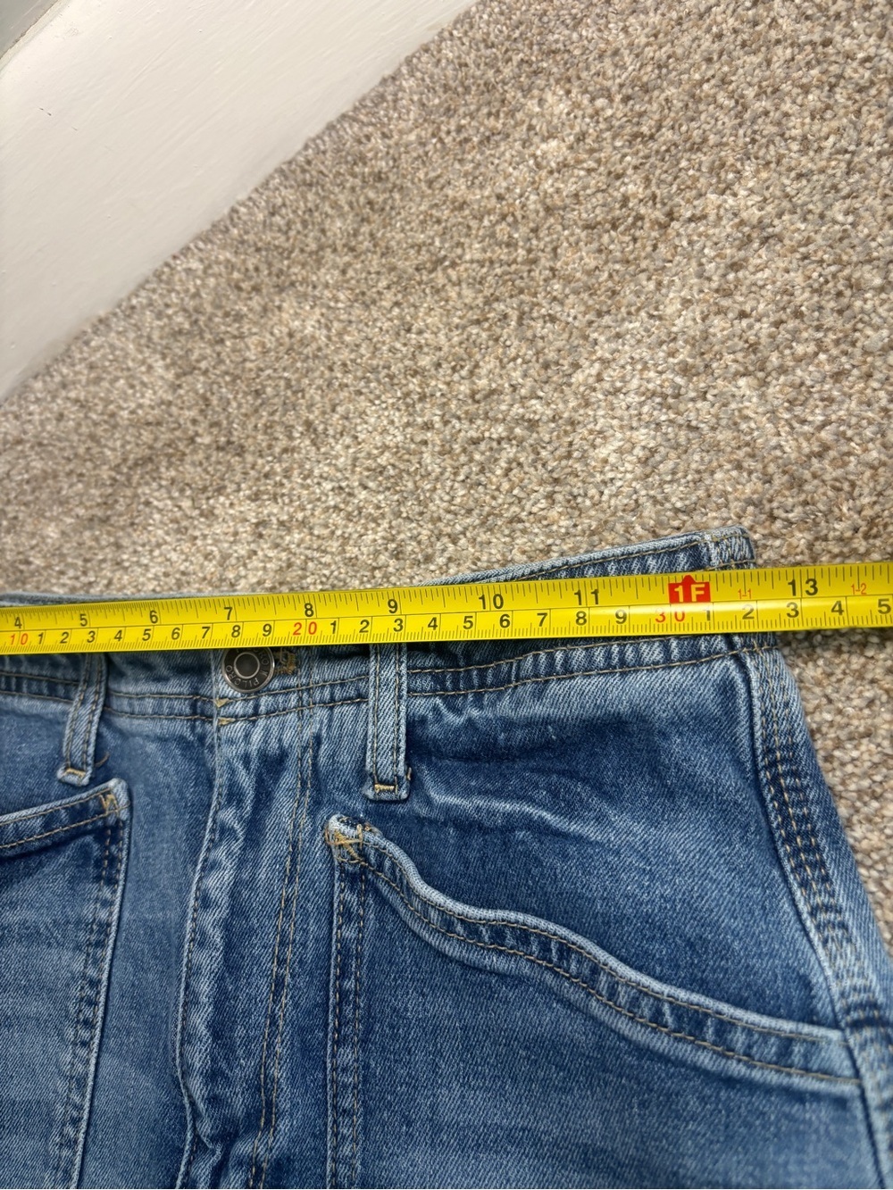 Anthropologie Pilcro The Carpenter Wide-Leg Jeans - 25 Waist - Picture 11 of 15